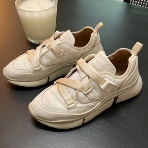 Chloe White Sonnie Sneakers